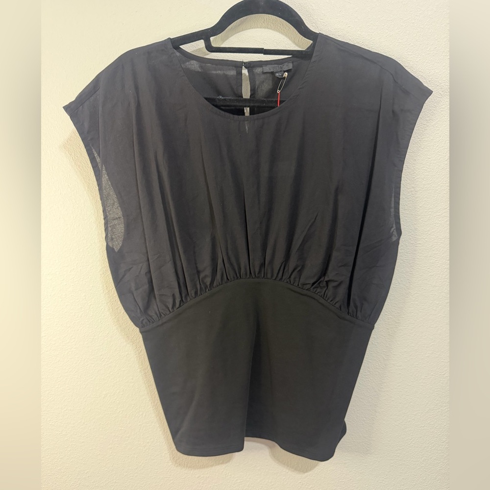 ATM Anthony Thomas Melillo Black Blouse